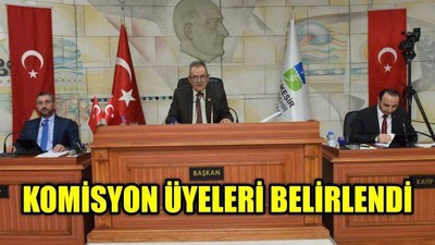 Komisyon üyeleri belirlendi