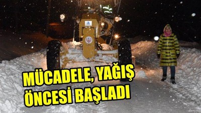 Mücadele Yağış Öncesi Başladı