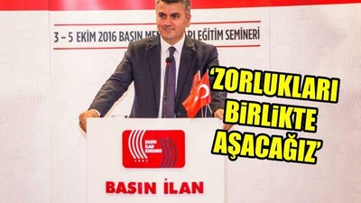 'Zorlukları birlikte aşacağız'