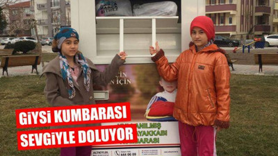 Giysi Kumbarası Sevgiyle Doluyor