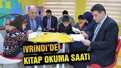 İvrindi'de Kitap Okuma Saati