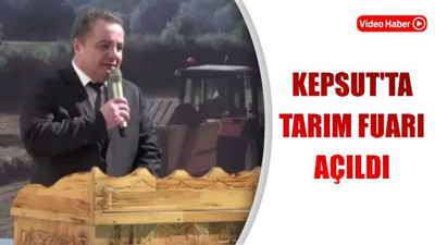 Kepsut'ta Tarım Fuarı Açıldı