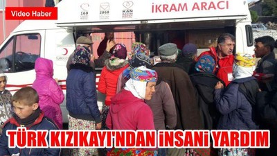 Türk Kızılayı'ndan İnsani Yardım