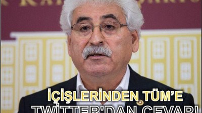 İÇİŞLERİ’NDEN TÜM’E TWİTTER’DAN CEVAP!