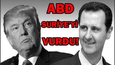ABD SURİYE’Yİ VURDU!