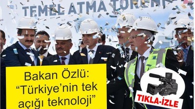Bakan Özlü: “Türkiye’nin tek açığı teknoloji”