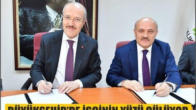 İŞÇİNİN YÜZÜ GÜLÜYOR