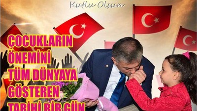 ÇOCUKLARIN ÖNEMİNİ TÜM DÜNYAYA GÖSTEREN TARİHİ BİR GÜN