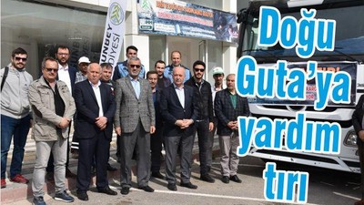 Doğu Guta’ya Yardım Tırı