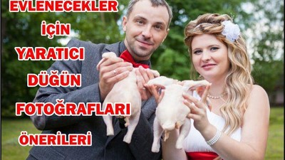 EVLENECEKLER İÇİN YARATICI DÜĞÜN FOTOĞRAFLARI ÖNERİSİ