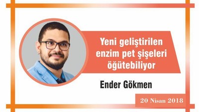 Yeni geliştirilen enzim pet şişeleri öğütebiliyor