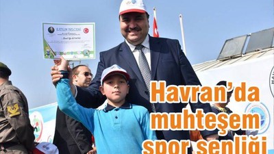 HAVRAN’DA MUHTEŞEM SPOR ŞENLİĞİ
