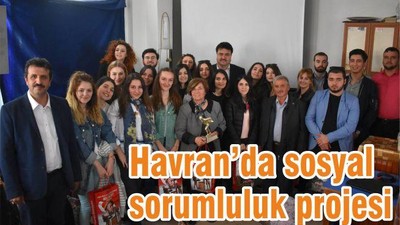 HAVRAN’DA SOSYAL SORUMLULUK PROJESİ