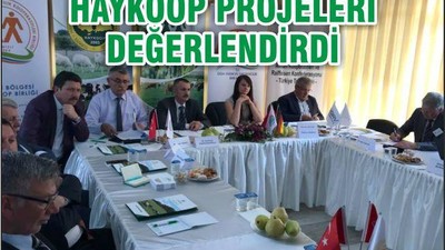 HAYKOOP PROJELERİ DEĞERLENDİRDİ