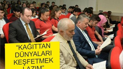“KÂĞITTAN DÜNYALARI KEŞFETMEK LAZIM”