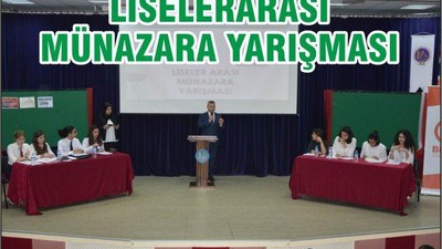 LİSELER ARASI MÜNAZARA YARIŞMASI