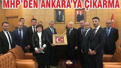Balıkesir MHP’den Ankara’ya çıkarma