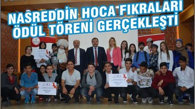 NASREDDİN HOCA FIKRALARI ÖDÜL TÖRENİ GERÇEKLEŞTİ