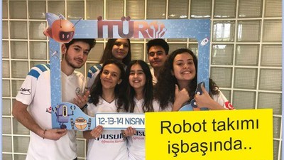 ROBOT TAKIMI İŞ BAŞINDA
