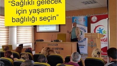 “SAĞLIKLI GELECEK İÇİN YAŞAMA BAĞLILIĞI SEÇİN”