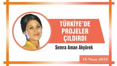 TÜRKİYE’DE PROJELER ÇILDIRDI