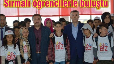 SIRMALI ÖĞRENCİLERLE BULUŞTU