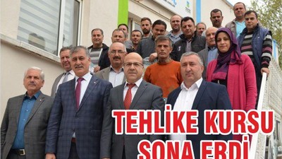 TEHLİKELİ KURS SONA ERDİ
