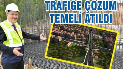 TRAFİĞE ÇÖZÜM TEMELİ ATILDI