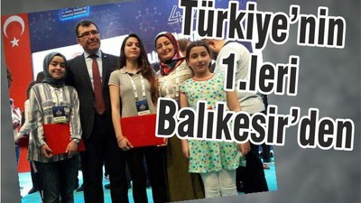 TÜRKİYE BİRİNCİLERİ BALIKESİR’DEN