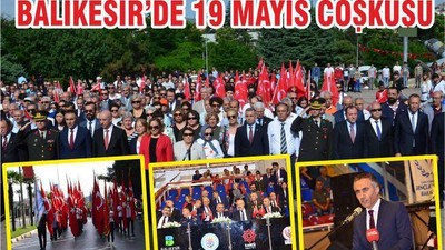 Balıkesir’de 19 Mayıs coşkusu