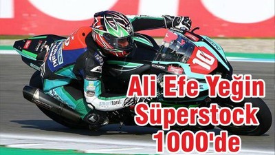 ALİ EFE YEĞİN SUPERSTOCK 1000’DE