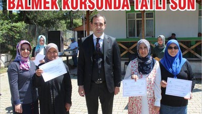 BALMEK KURSUNDA TATLI SON