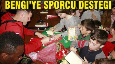 BENGİ’YE SPORCU DESTEĞİ