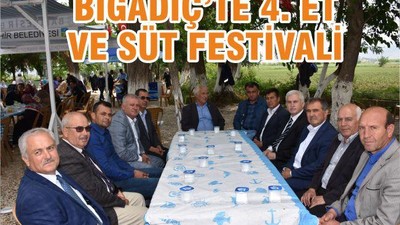 BİGADİÇ’TE 4. ET VE SÜT FESTİVALİ