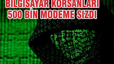 Bilgisayar Korsanları 500 Bin Modeme Sızmayı Başardılar
