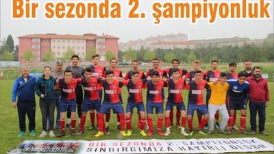 BİR SEZONDA İKİNCİ ŞAMPİYONLUK