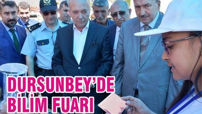 DURSUNBEY’DE BİLİM FUARI