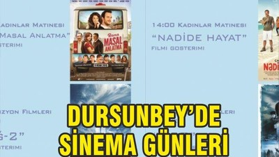 DURSUNBEY’DE SİNEMA GÜNLERİ