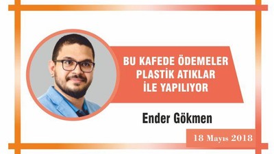 Bu kafede ödemeler plastik atıklar ile yapılıyor