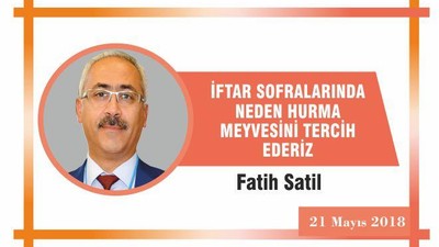 İftar Sofralarında Neden Hurma Meyvesini Tercih Ederiz?
