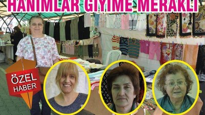 HANIMLAR GİYİME MERAKLI