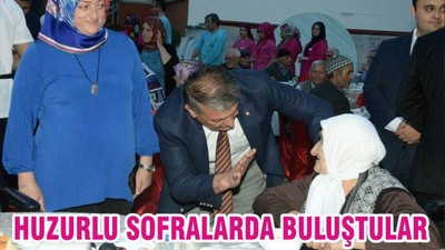 HUZURLU SOFRADA BULUŞTULAR