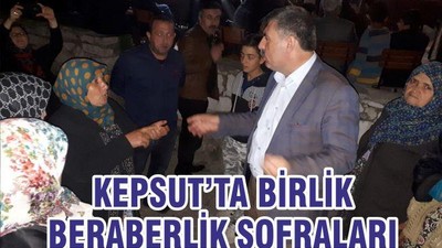KEPSUT’TA BİRLİK BERABERLİK SOFRALARI