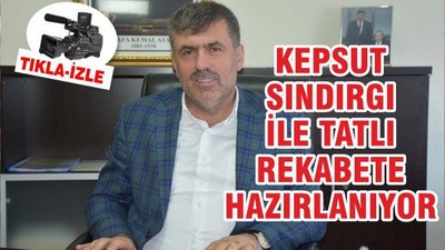 Kepsut, Sındırgı ile tatlı rekabete hazırlanıyor