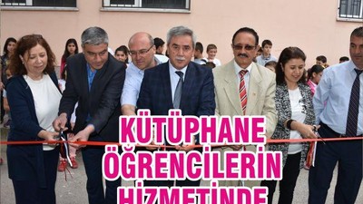 KÜTÜPHANE ÖĞRENCİLERİN HİZMETİNDE