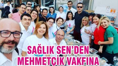 SAĞLIK SEN’DEN MEHMETÇİK VAKFINA