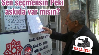 SEN SEÇMENSİN PEKİ, ASKIDA VAR MISIN?