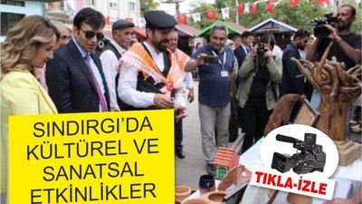 SINDIRGI’DA KÜLTÜREL VE SANATSAL ETKİNLİKLER