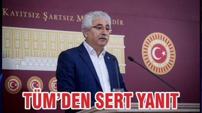 TÜM’DEN SERT YANIT