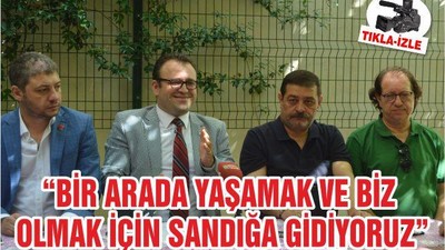 BİR ARADA YAŞAMAK ve BİZ OLMAK İÇİN SANDIĞA GİDİYORUZ!